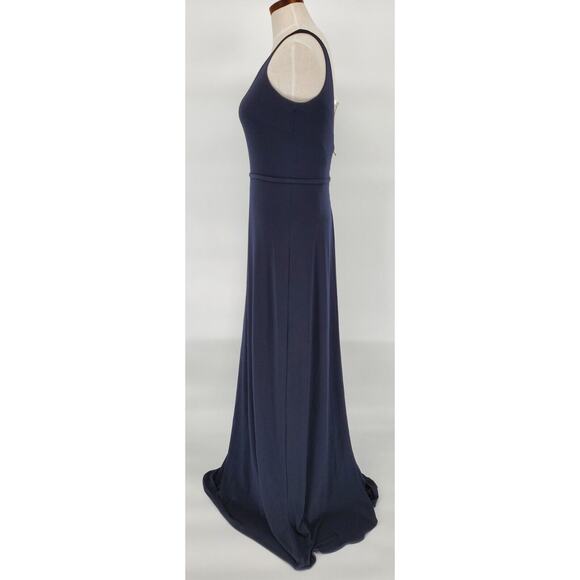 Sorella Vita Simple Bridesmaid Sapphire Blue Dress Womens Size 12 Style 9312 New - Picture 3 of 8